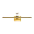 Load image into Gallery viewer, LightFixturesUSA - Adjustable Dimmable LED Linear Vanity Lamp Picture Light - Wall Sconce - Brass - 2 Packs -