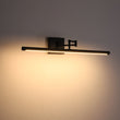 Load image into Gallery viewer, LightFixturesUSA - Adjustable Dimmable LED Linear Vanity Sconce Picture Light - Wall Sconce - Black -