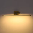 Load image into Gallery viewer, LightFixturesUSA - Adjustable Dimmable LED Linear Vanity Sconce Picture Light - Wall Sconce - Black -
