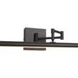 Load image into Gallery viewer, LightFixturesUSA - Adjustable Dimmable LED Linear Vanity Sconce Picture Light - Wall Sconce - Black -