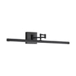 Load image into Gallery viewer, LightFixturesUSA - Adjustable Dimmable LED Linear Vanity Sconce Picture Light - Wall Sconce - Black -