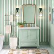 Load image into Gallery viewer, LightFixturesUSA - Art Deco 2 - Light Up Down Dual Cone Wall Sconce - Wall Sconce - Green + White - 2 Packs -