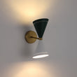 Load image into Gallery viewer, LightFixturesUSA - Art Deco 2 - Light Up Down Dual Cone Wall Sconce - Wall Sconce - Green + White - 2 Packs -