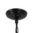 Load image into Gallery viewer, LightFixturesUSA - Art Deco Blossom Floral Cage Drum Lantern Pendant Light - Chandelier - Black -