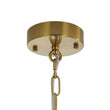 Load image into Gallery viewer, LightFixturesUSA - Art Deco Brass Tiered Clear Glass Jellyfish Style Chandelier - Chandelier - Brass -