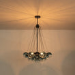 Load image into Gallery viewer, LightFixturesUSA - Art Deco Color Cluster Glass Globe Bubble Chandelier - Chandelier - Blue -