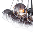 Load image into Gallery viewer, LightFixturesUSA - Art Deco Color Cluster Glass Globe Bubble Chandelier - Chandelier - Gray -