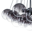 Load image into Gallery viewer, LightFixturesUSA - Art Deco Color Cluster Glass Globe Bubble Chandelier - Chandelier - Gray -