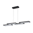 Load image into Gallery viewer, LightFixturesUSA - Black 4 - light Rectangular Dimmable LED Kitchen Island Pendant - Chandelier - Black -