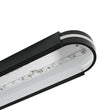 Load image into Gallery viewer, LightFixturesUSA - Black Minimalist Oval Dimmable LED Flush Mount Light - Ceiling Light - Black -