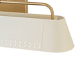 Load image into Gallery viewer, LightFixturesUSA - Brass Beige Iron Rectangle Shade Vanity Sconce Picture Light - Wall Sconce - 18.5 in -