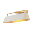 Load image into Gallery viewer, LightFixturesUSA - Brass Beige Iron Rectangle Shade Vanity Sconce Picture Light - Wall Sconce - 18.5 in -