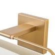 Load image into Gallery viewer, LightFixturesUSA - Brass Beige Iron Rectangle Shade Vanity Sconce Picture Light - Wall Sconce - 18.5 in -