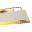 Load image into Gallery viewer, LightFixturesUSA - Brass Beige Iron Rectangle Shade Vanity Sconce Picture Light - Wall Sconce - 18.5 in -