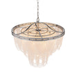 Load image into Gallery viewer, LightFixturesUSA - Chrome Glam 10 - Light Tiered Crystal Bead Round Chandelier - Chandelier - Chrome -