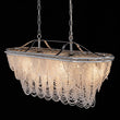 Load image into Gallery viewer, LightFixturesUSA - Chrome Luxe 8 - Light Tiered Crystal Bead Island Chandelier - Chandelier - Chrome -