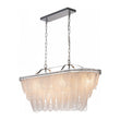 Load image into Gallery viewer, LightFixturesUSA - Chrome Luxe 8 - Light Tiered Crystal Bead Island Chandelier - Chandelier - Chrome -