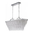 Load image into Gallery viewer, LightFixturesUSA - Chrome Luxe 8 - Light Tiered Crystal Bead Island Chandelier - Chandelier - Chrome -