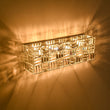 Load image into Gallery viewer, LightFixturesUSA - Chrome Luxe Crystal Linear Rectangle Bath Vanity Light - Wall Sconce - Chrome -