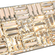 Load image into Gallery viewer, LightFixturesUSA - Chrome Luxe Crystal Linear Rectangle Bath Vanity Light - Wall Sconce - Chrome -