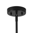 Load image into Gallery viewer, LightFixturesUSA - Classic 6 - Light Fabric Conical Shade Wheel Chandelier - Chandelier - Black -