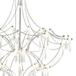 Load image into Gallery viewer, LightFixturesUSA - Contemporary Glam Starry Geometric LED Crystal Chandelier - Chandelier - Chrome -