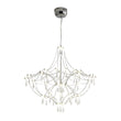Load image into Gallery viewer, LightFixturesUSA - Contemporary Glam Starry Geometric LED Crystal Chandelier - Chandelier - Chrome -