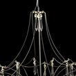 Load image into Gallery viewer, LightFixturesUSA - Contemporary Glam Starry Geometric LED Crystal Chandelier - Chandelier - Chrome -
