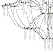Load image into Gallery viewer, LightFixturesUSA - Contemporary Glam Starry Geometric LED Crystal Chandelier - Chandelier - Chrome -
