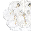 Load image into Gallery viewer, LightFixturesUSA - Dimmable Cluster Sculpture Texture Glass Globe Bubble Chandelier - Chandelier - Chrome -