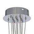 Load image into Gallery viewer, LightFixturesUSA - Dimmable Cluster Sculpture Texture Glass Globe Bubble Chandelier - Chandelier - Chrome -