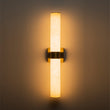 Load image into Gallery viewer, LightFixturesUSA - Dimmable LED Marble Tube Linear Bathroom Wall Sconce - Wall Sconce - Brass -
