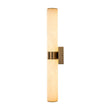 Load image into Gallery viewer, LightFixturesUSA - Dimmable LED Marble Tube Linear Bathroom Wall Sconce - Wall Sconce - Brass -