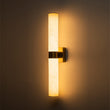 Load image into Gallery viewer, LightFixturesUSA - Dimmable LED Marble Tube Linear Bathroom Wall Sconce - Wall Sconce - Brass -