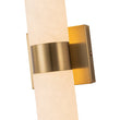 Load image into Gallery viewer, LightFixturesUSA - Dimmable LED Marble Tube Linear Bathroom Wall Sconce - Wall Sconce - Brass -