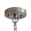Load image into Gallery viewer, LightFixturesUSA - Farmhouse 1 - Light Hammered Glass Bell Kitchen Pendant Light - Pendant Light - Nickel -
