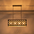 Load image into Gallery viewer, LightFixturesUSA - Farmhouse Antique Wooden Rectangle Box Linear Chandelier - Chandelier - Rustic -