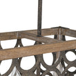 Load image into Gallery viewer, LightFixturesUSA - Farmhouse Antique Wooden Rectangle Box Linear Chandelier - Chandelier - Rustic -