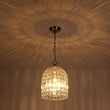 Load image into Gallery viewer, LightFixturesUSA - French Antique Brass Crystal Cage Chandelier - Chandelier - S/Nickel -