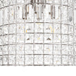 Load image into Gallery viewer, LightFixturesUSA - French Antique Brass Crystal Cage Chandelier - Chandelier - S/Nickel -
