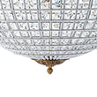 Load image into Gallery viewer, LightFixturesUSA - French Antique Brass Crystal Globe Chandelier - Chandelier - XL / 8 - Lt (Customized & Non - returnable) -
