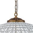 Load image into Gallery viewer, LightFixturesUSA - French Antique Brass Crystal Globe Chandelier - Chandelier - XL / 8 - Lt (Customized & Non - returnable) -