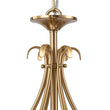 Load image into Gallery viewer, LightFixturesUSA - French Classic Brass Scrolling Candle Style Chandelier - Chandelier - 28.7 in. -