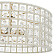 Load image into Gallery viewer, LightFixturesUSA - French Luxury Brass Crystal Drum Cage Chandelier - Chandelier - Brass -