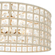 Load image into Gallery viewer, LightFixturesUSA - French Luxury Brass Crystal Drum Cage Chandelier - Chandelier - Brass -