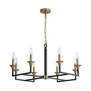 LightFixturesUSA - French Modern 8 - Light Candle Chandelier - Chandelier - 8 - Lt -