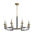 Load image into Gallery viewer, LightFixturesUSA - French Modern 8 - Light Candle Chandelier - Chandelier - 8 - Lt -