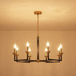 Load image into Gallery viewer, LightFixturesUSA - French Modern 8 - Light Candle Chandelier - Chandelier - 8 - Lt -