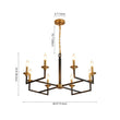 Load image into Gallery viewer, LightFixturesUSA - French Modern 8 - Light Candle Chandelier - Chandelier - 8 - Lt -