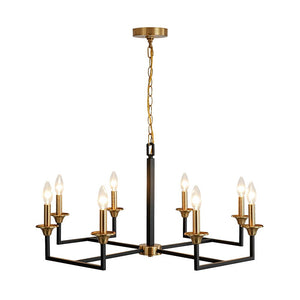 LightFixturesUSA - French Modern 8 - Light Candle Chandelier - Chandelier - 8 - Lt -